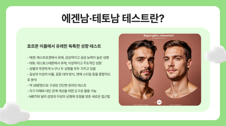 에겐남 테토남 테스트