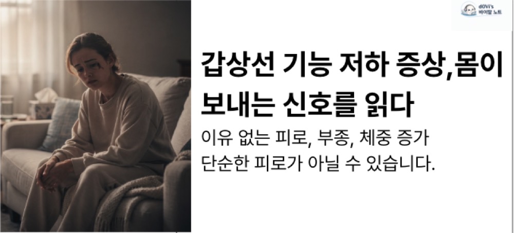 갑상선 기능 저하 증상 대표이미지