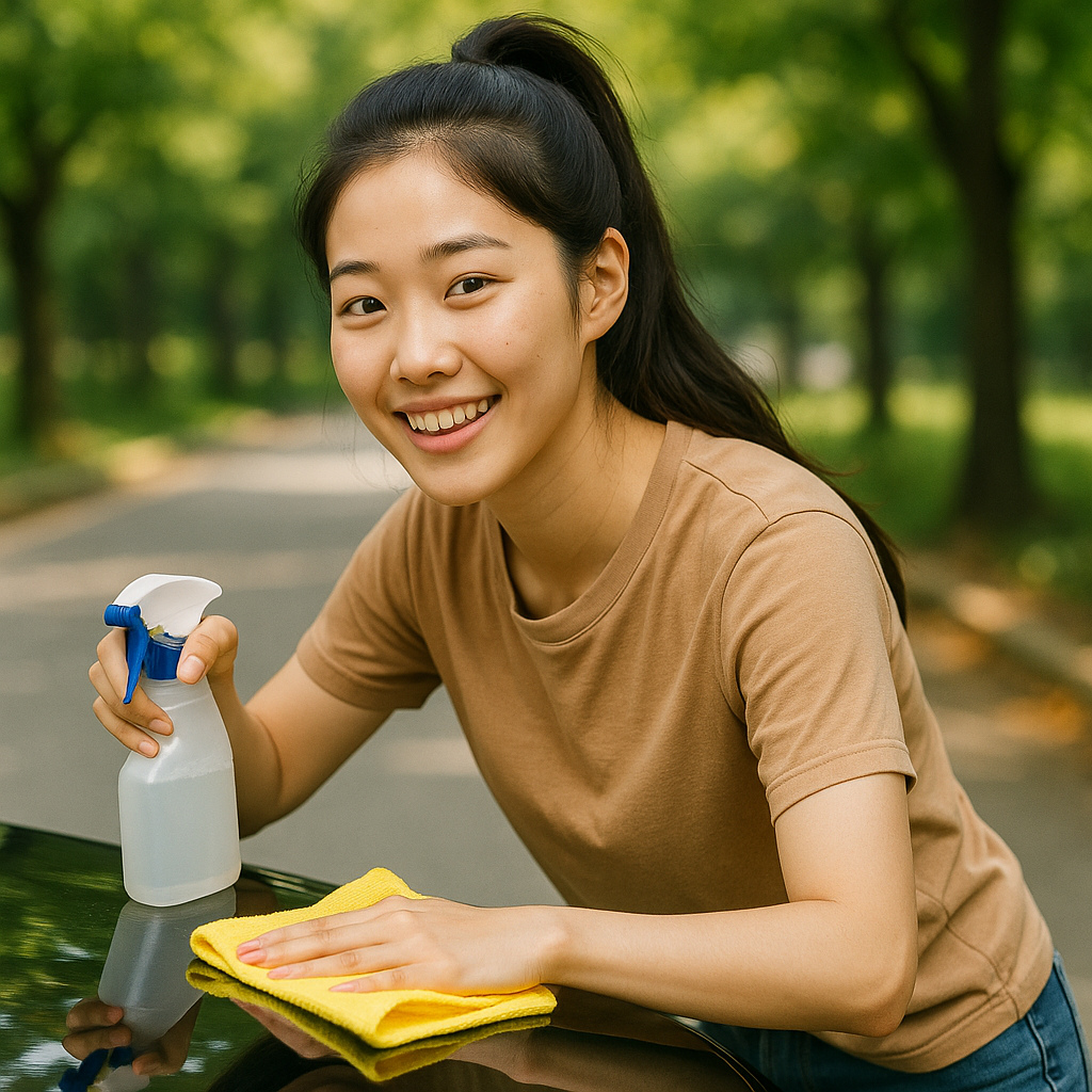 여름철 차량 유리 발수코팅 효과와 유지법 (시야 확보 · 방수력 강화 · 장마철 대비)
