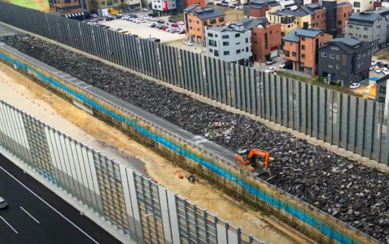 경부고속도로 철거