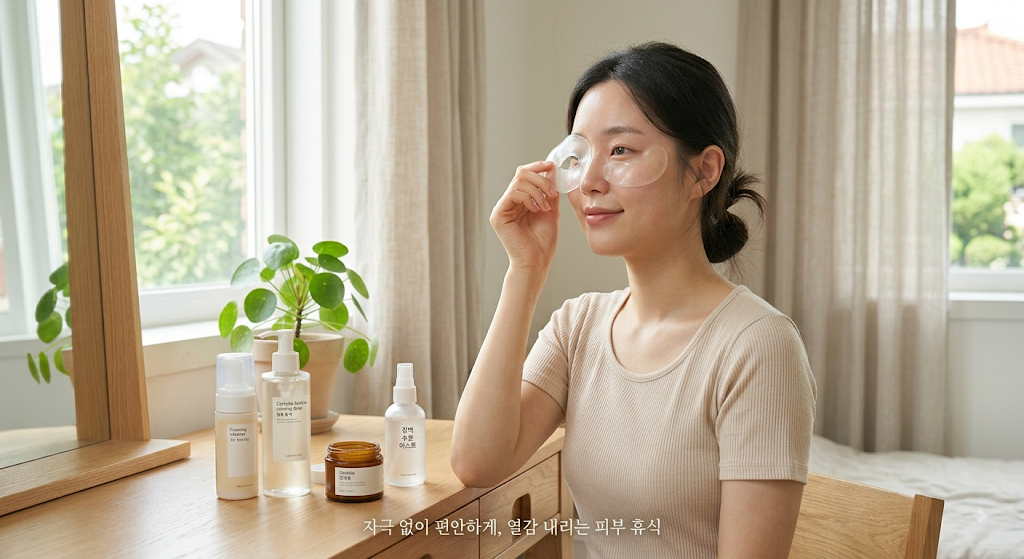 달아오른 얼굴 붉은 기 잡는 법