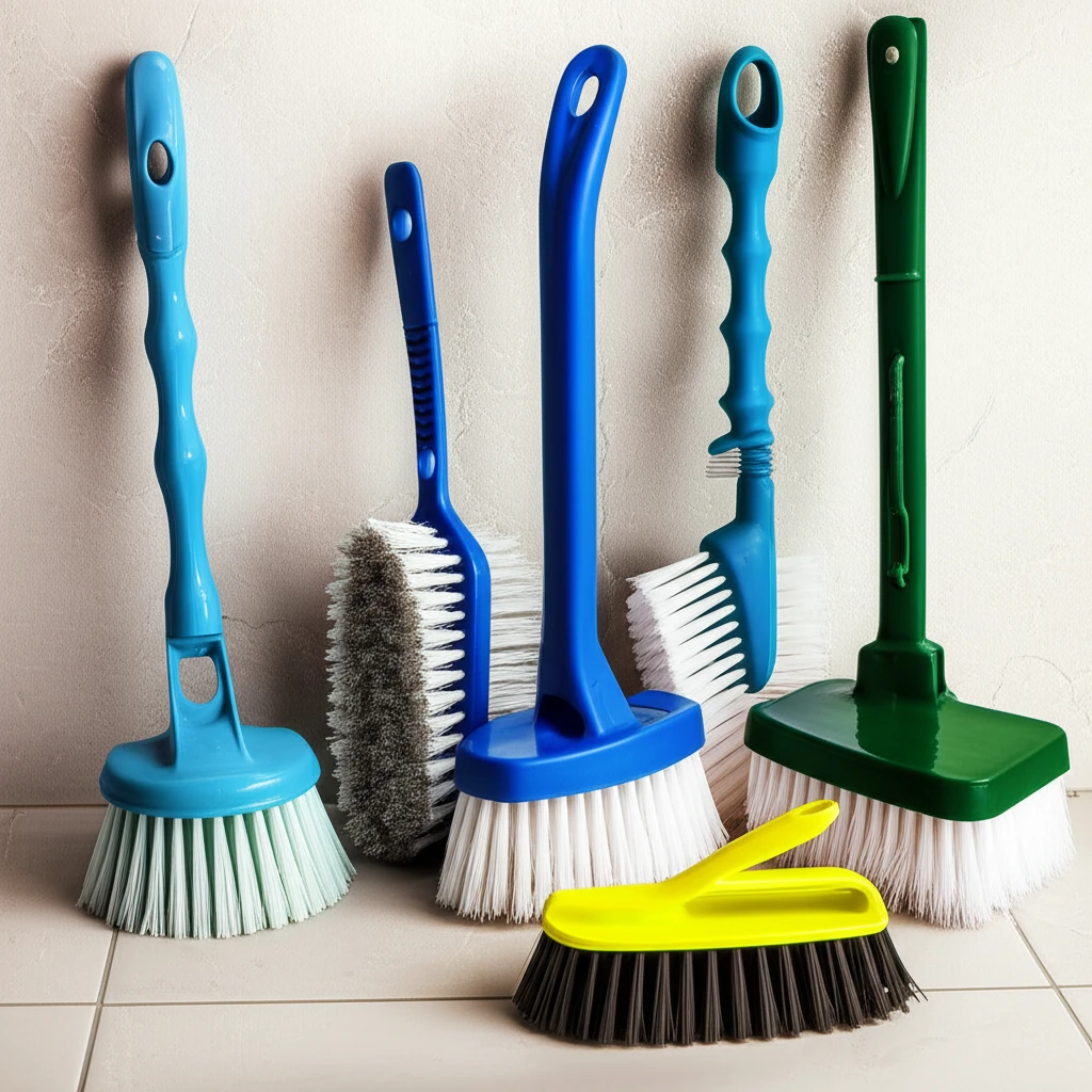 다이소 욕실 청소 브러쉬 종류별 사용