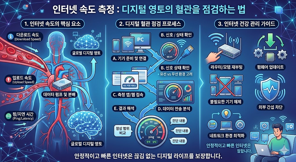 인터넷 속도 측정 : 디지털 영토의 혈관을 점검하는 법