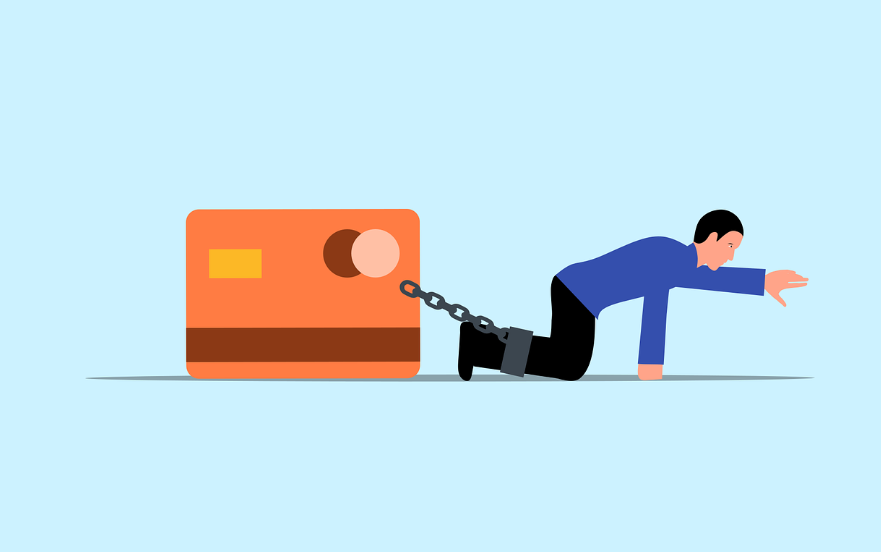 가난한 습관을 가진 사람을 상징하는 이미지