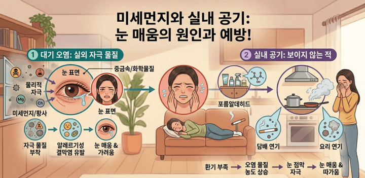 눈이 매운 이유