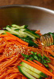 비빔국수 황금레시피