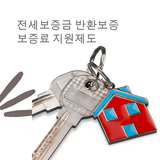 전세보증금 반환보증 보증료 지원제도