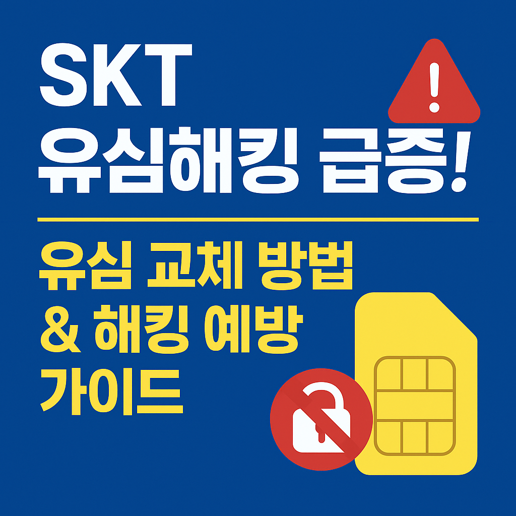 SKT유심해킹 해결방법