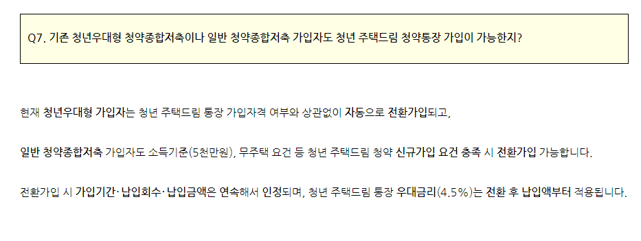 청년 주택드림 청약 청년 우대형 주택청약