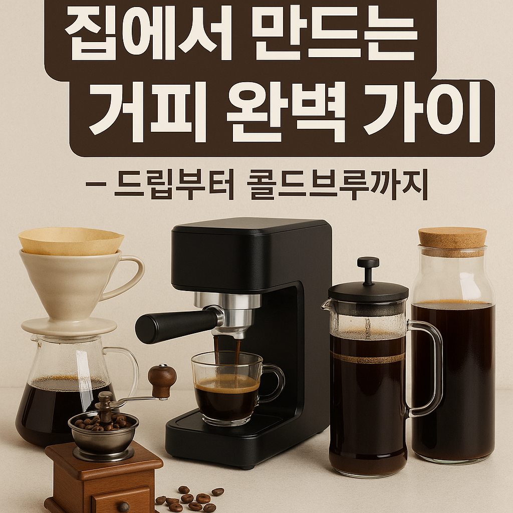 집에서 만드는 커피