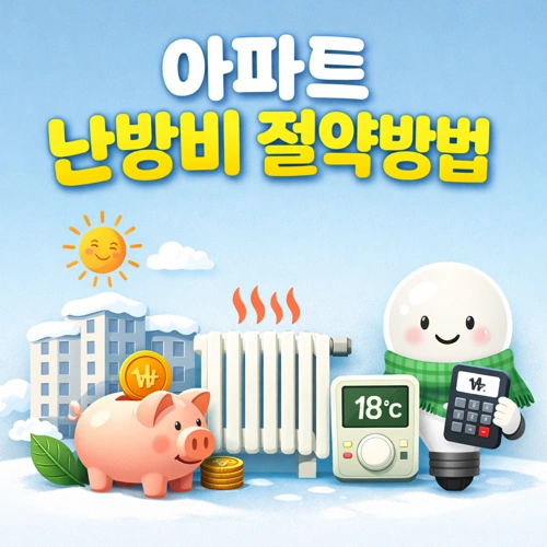 아파트 난방비 절약방법 썸네일