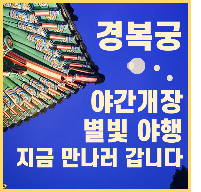 경복궁 야간 개장