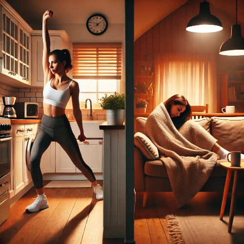 집순이의 홈 건강 루틴