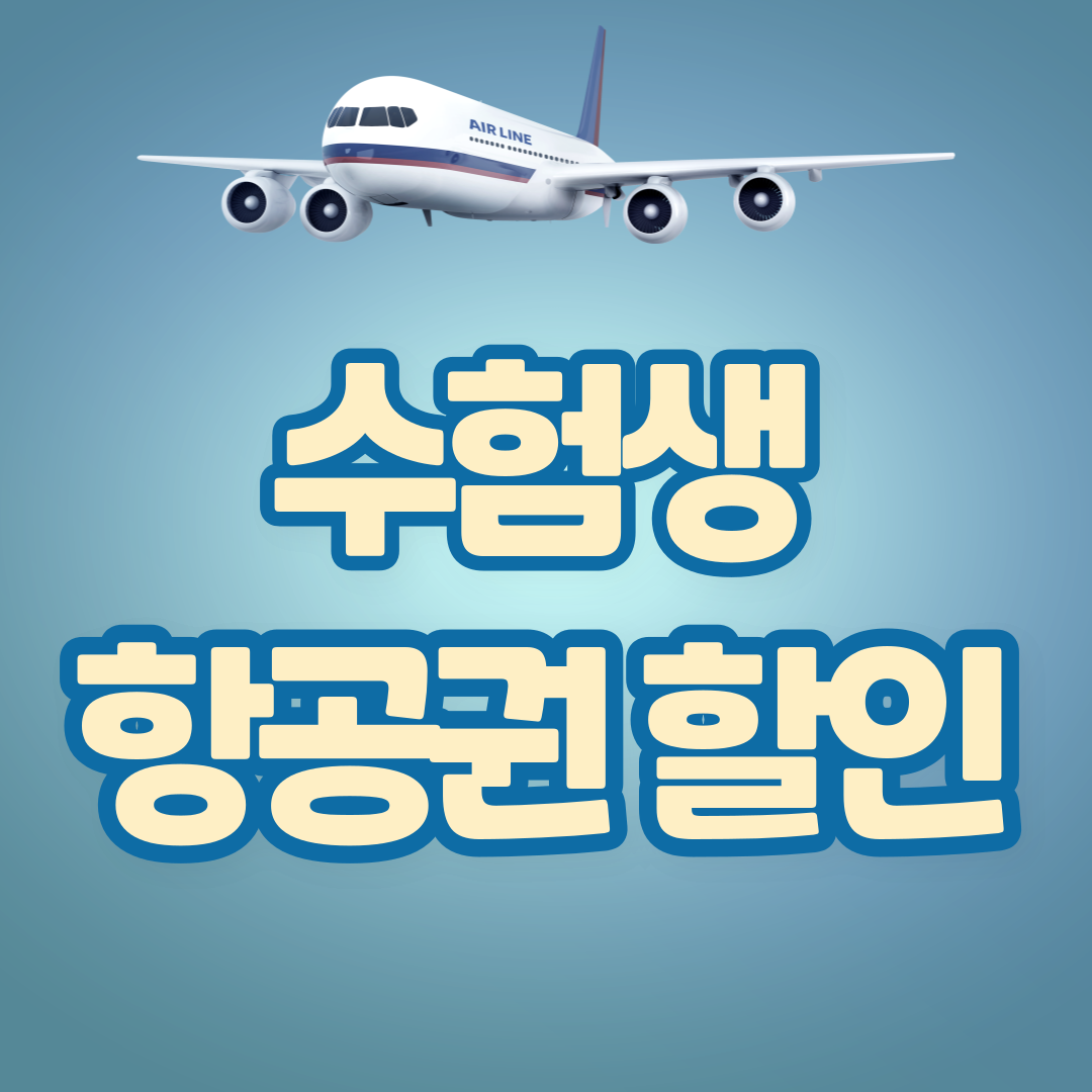 수험생 항공권