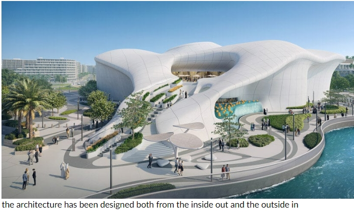 [세계의 건축] 팀랩&nbsp;피노메나&nbsp;아부다비 건설현장 르포 VIDEO: Multi-sensory 'teamLab phenomena' art venue in abu dhabi reaches 70% completion