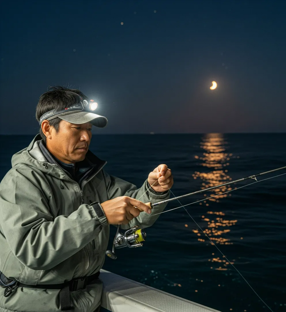 방파제 갈치낚시 채비 정보 이미지