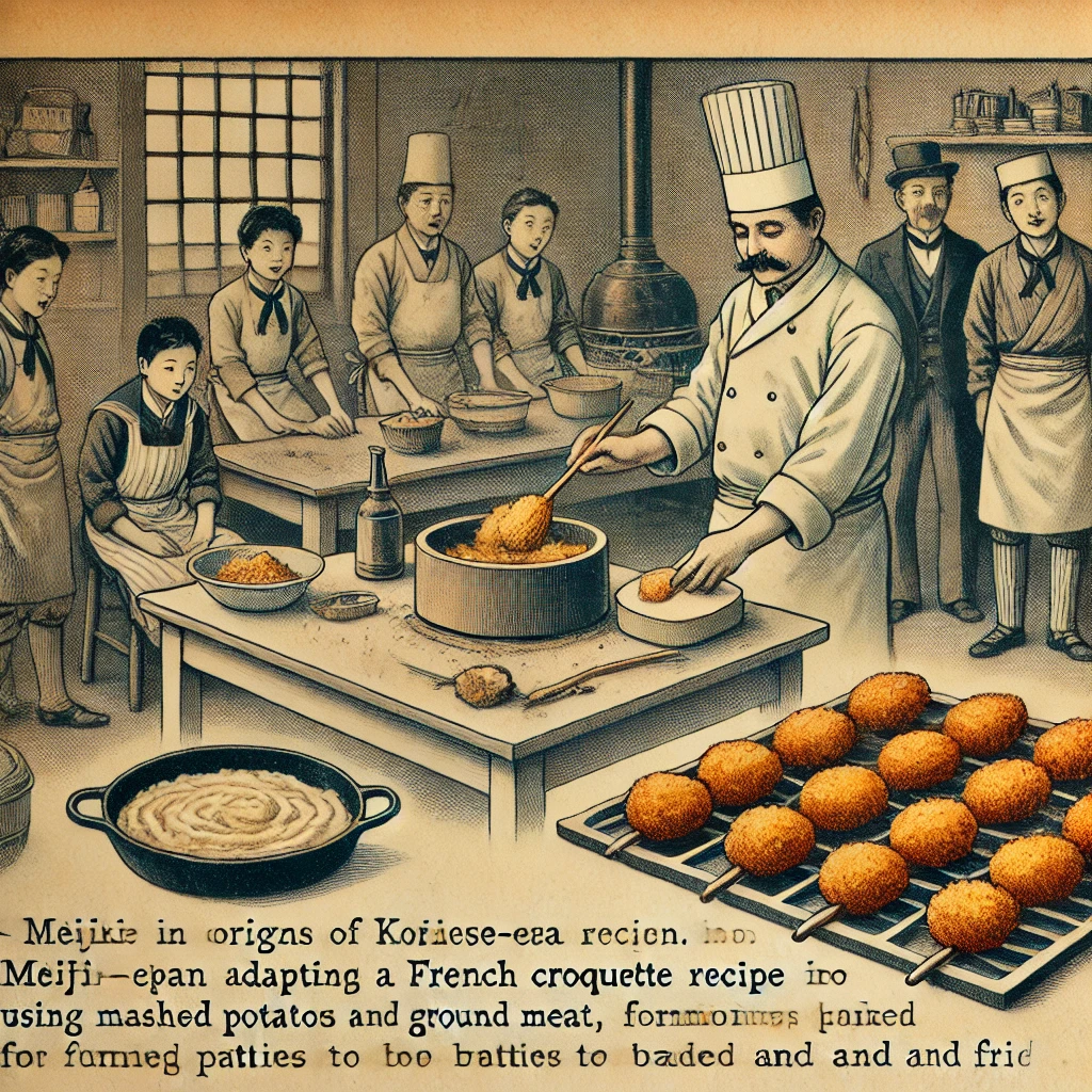 고로케의 기원과 역사