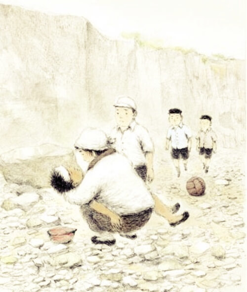 <채석장의 소년> 삽화