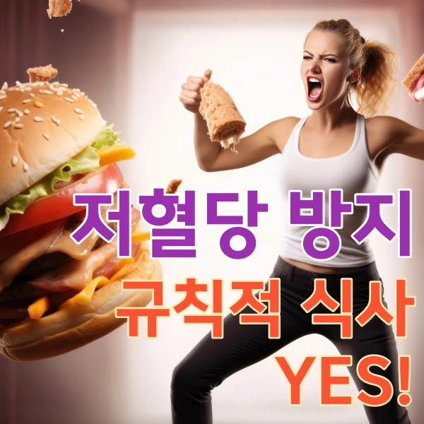 평소에 저혈당 예방 위해선 규칙적 식사가 중요