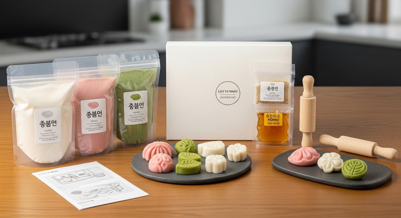 송편만들기 키트 롯데마트