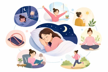 수면관리 생활 리듬 변화 설명12