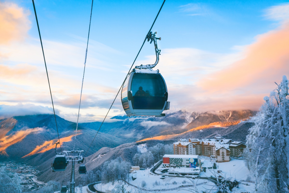 겨울시즌 스키장