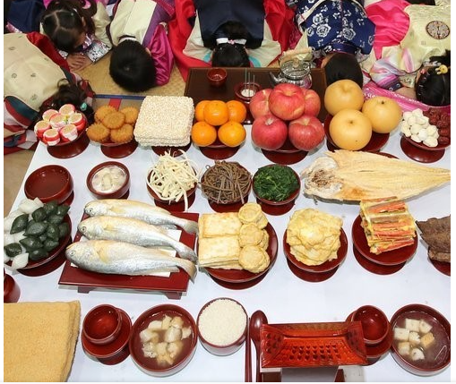 설날 차례상