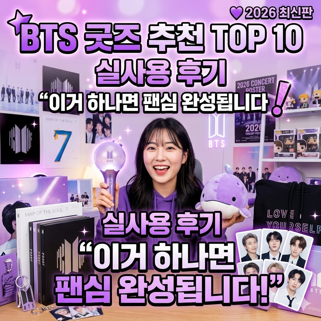 BTS 콘서트 티켓 선예매하러 가기