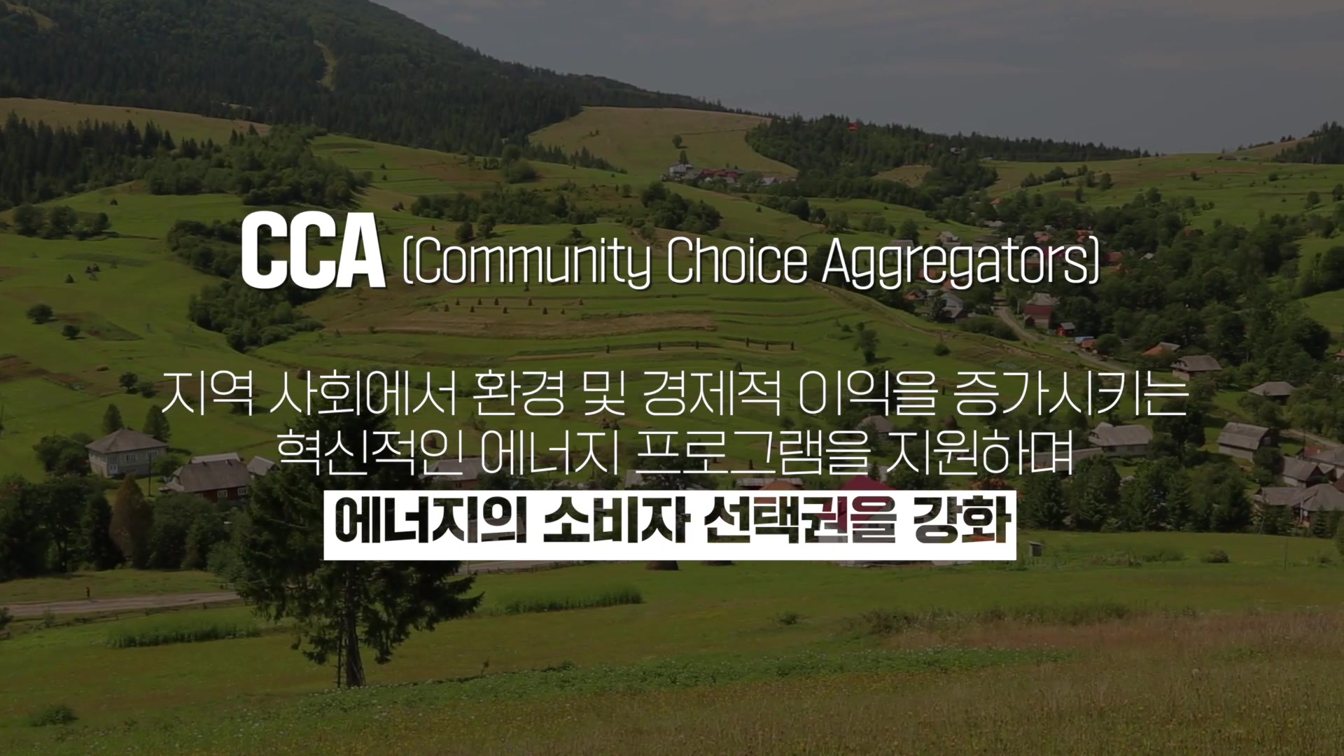 Community Choice Aggregators