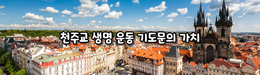 천주교 생명 운동 기도문