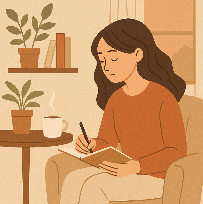 생각하는 아이의 모습