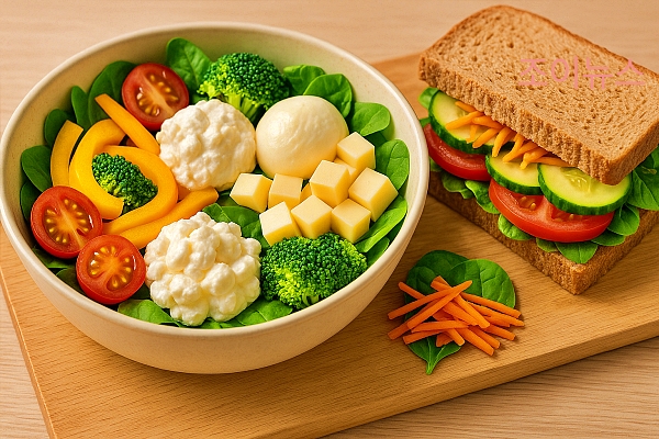 저지방 고단백 치즈는 다이어트에 도움