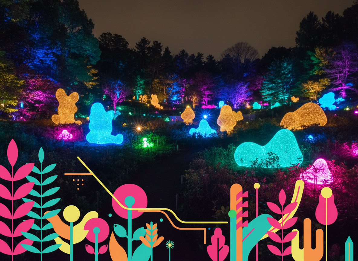 2026 오사카 야간 전시 팀랩 보태니컬 보타니컬 가든 티켓 예약 위치 시간