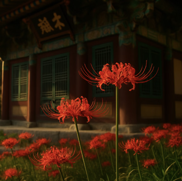 불꽃처럼 타오르는 붉은 유혹, 꽃무릇