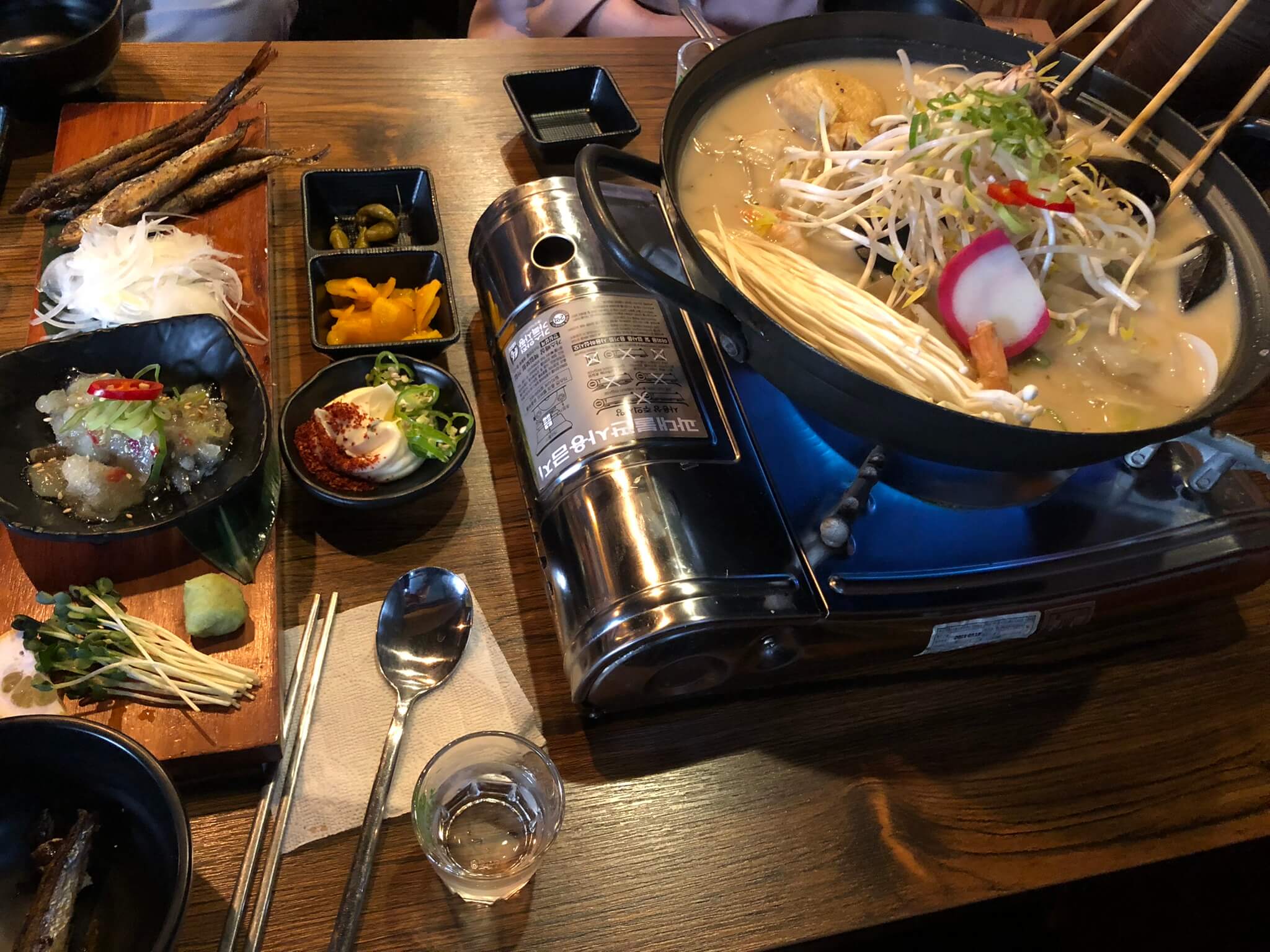 나가사키_오뎅탕,_시사모_구이_그리고,_타코와사비