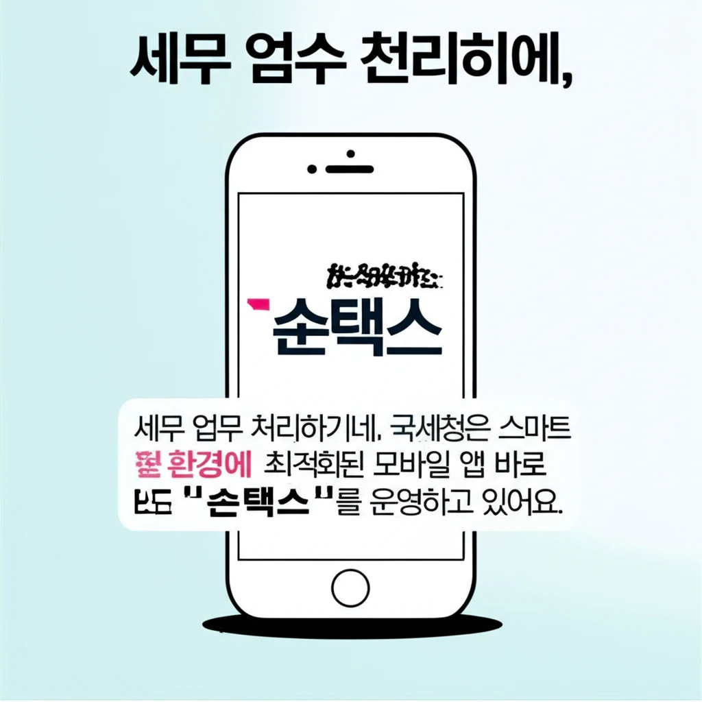 국세청 홈택스 바로가기 주소와 모바일..