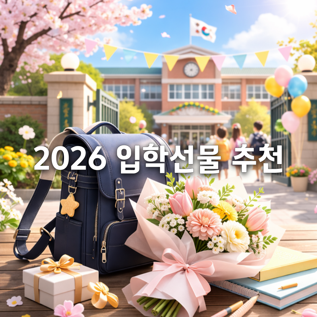 2026 입학선물 추천 총정리🎁 초등·중학생·대학생 인기 선물 BEST