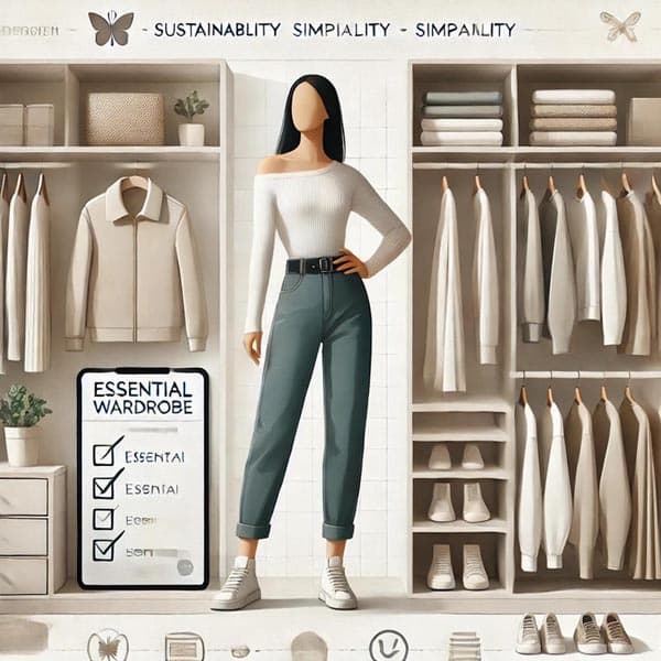 옷을 줄이고 돈을 절약하는 미니멀 패션 도전기