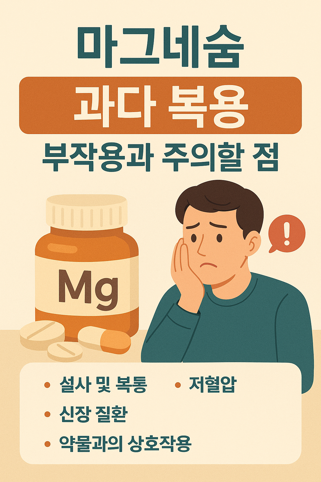 마그네슘 부작용