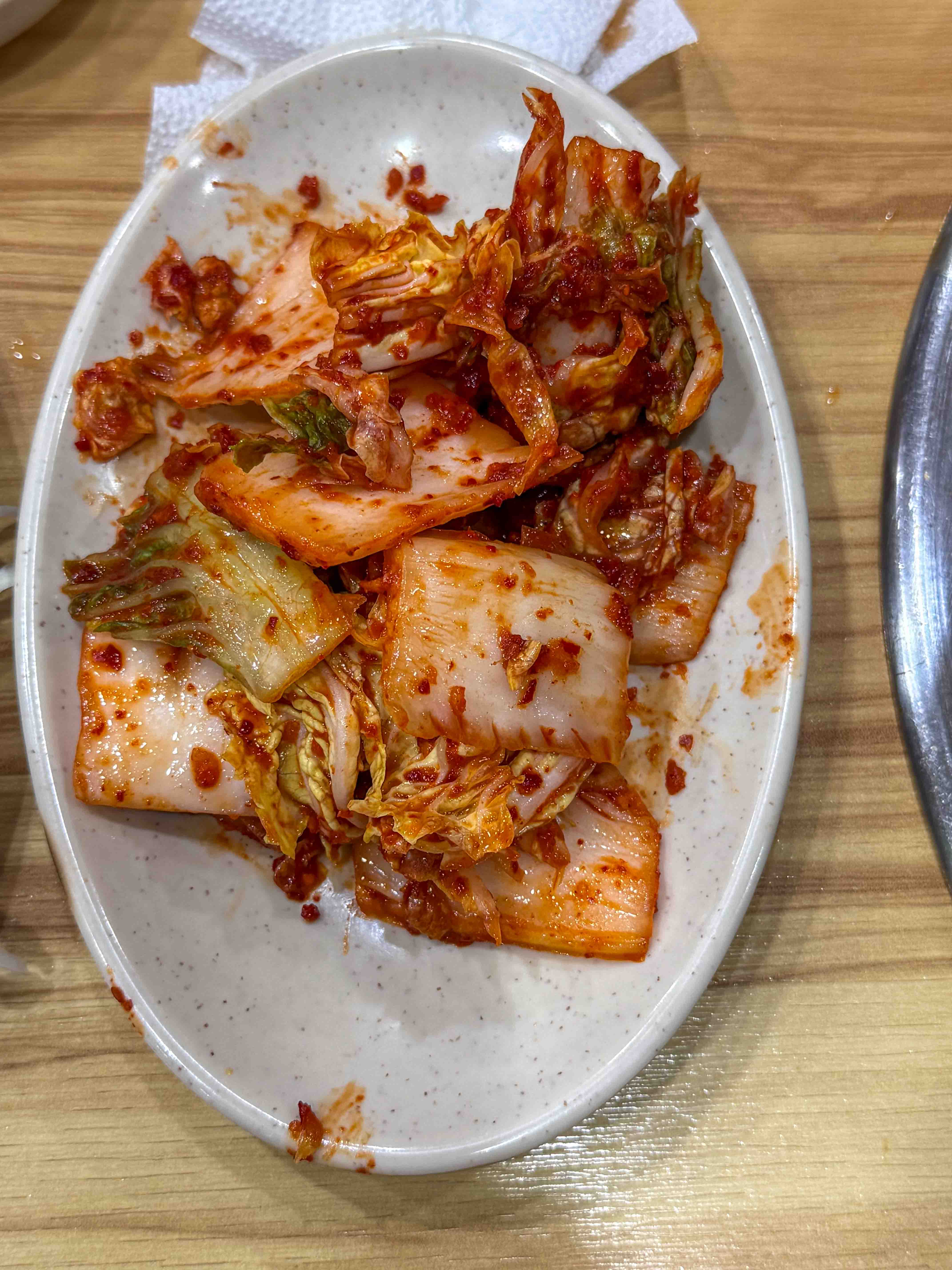 박승광손칼국수 반찬