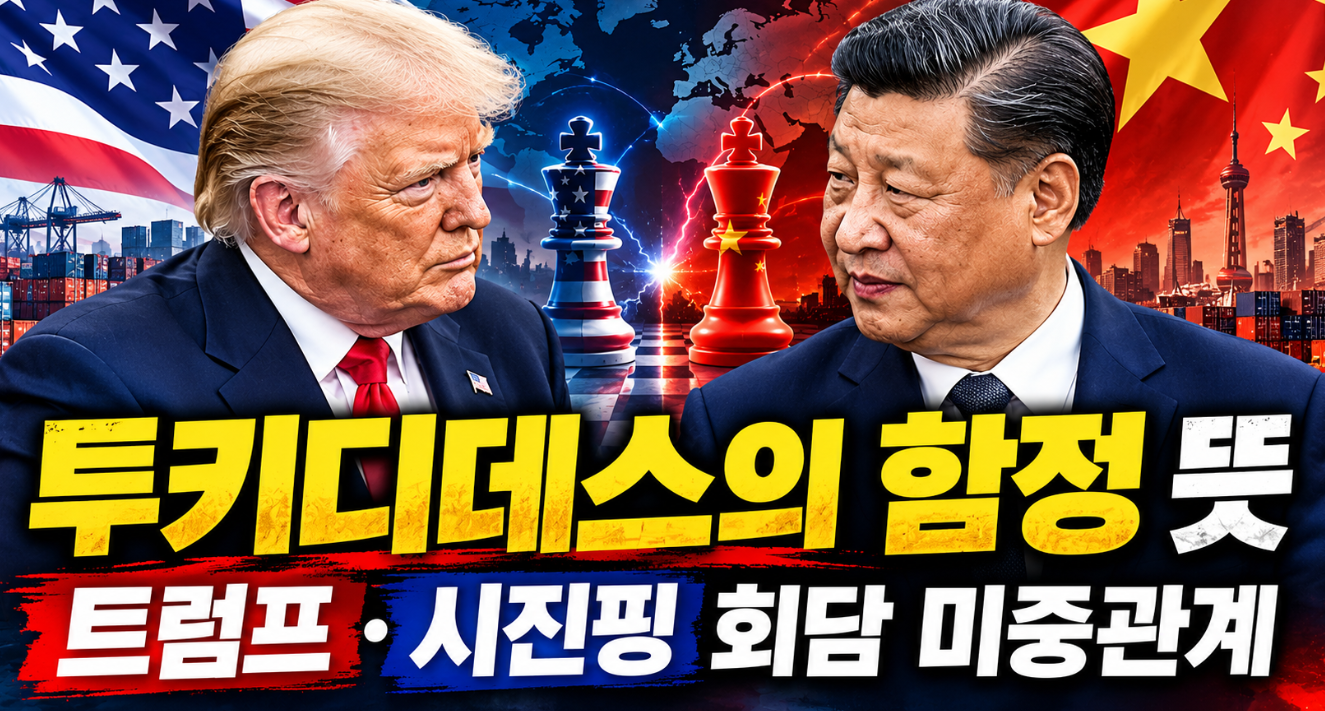 투키디데스의 함정 뜻｜트럼프&middot;시진핑 회담 미중관계