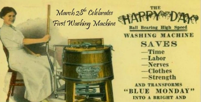 나다니엘 브릭스(Nathaniel Briggs)의 세탁기 광고