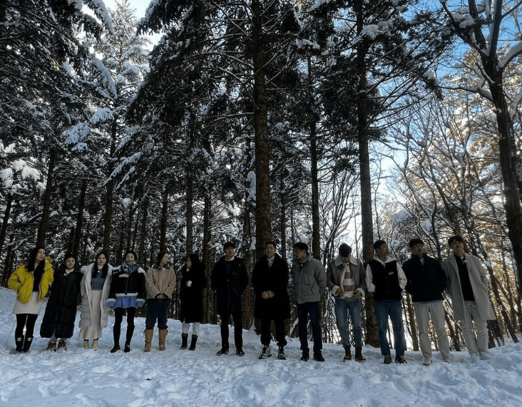 나는솔로 촬영 현장