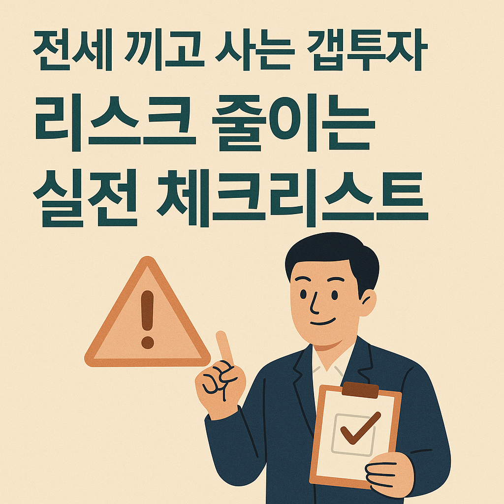 전세 끼고 사는 갭투자
