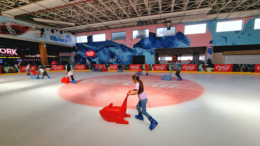 3층 아이스링크장 모습