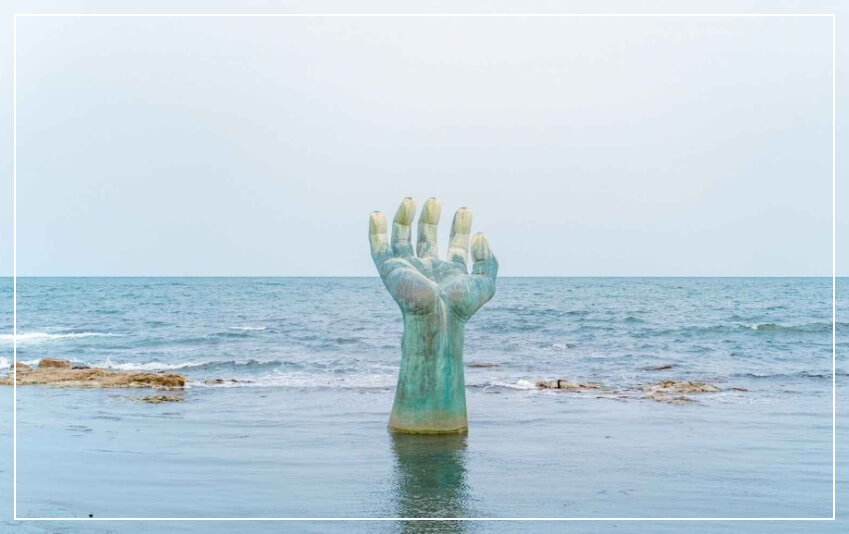 포항 가볼만한곳 베스트10 호미곶 해맞이광장(상생의 손)