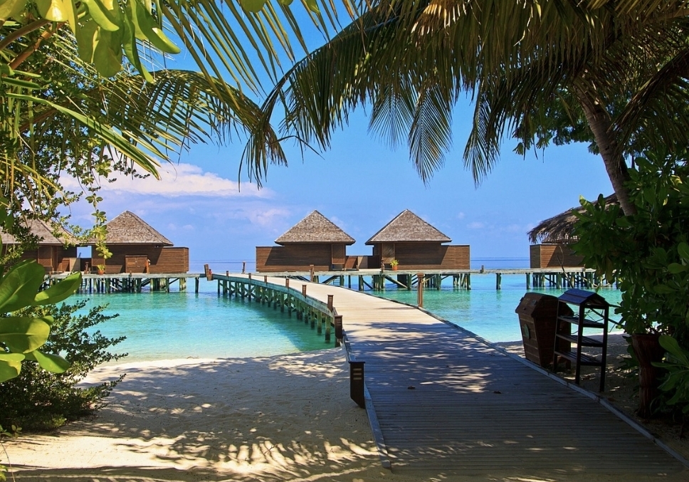 몰디브 섬 이미지