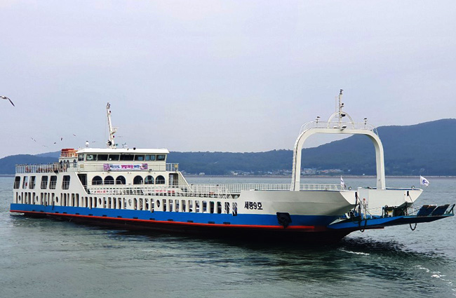 삼목 신도 운항 여객선