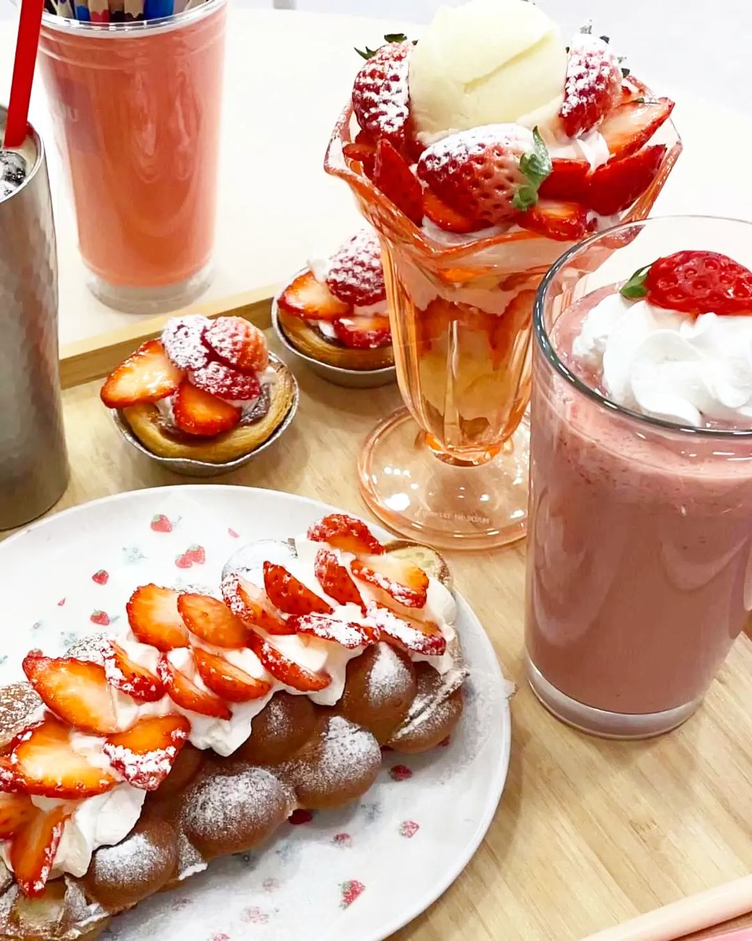 진심 가득 건강 담은 맛 창원 맛집 추천 생방송투데이 딸기크레페 딸기케이크 딸기음료 겨울 생딸기 디저트 카페 새콤달콤 딸기 오늘방송 자족식당