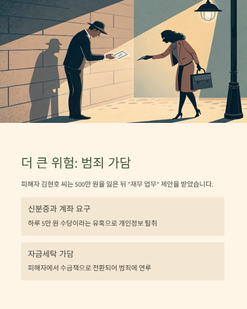 더 큰 위험 범죄 가담